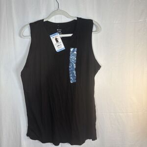 Women’s Member’s Mark Essential Tank Black Size Large NWT